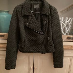 Black cropped jacket